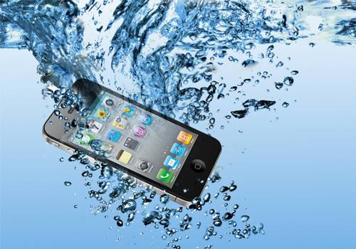 Phone-in-water