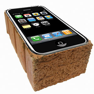 iphone brick