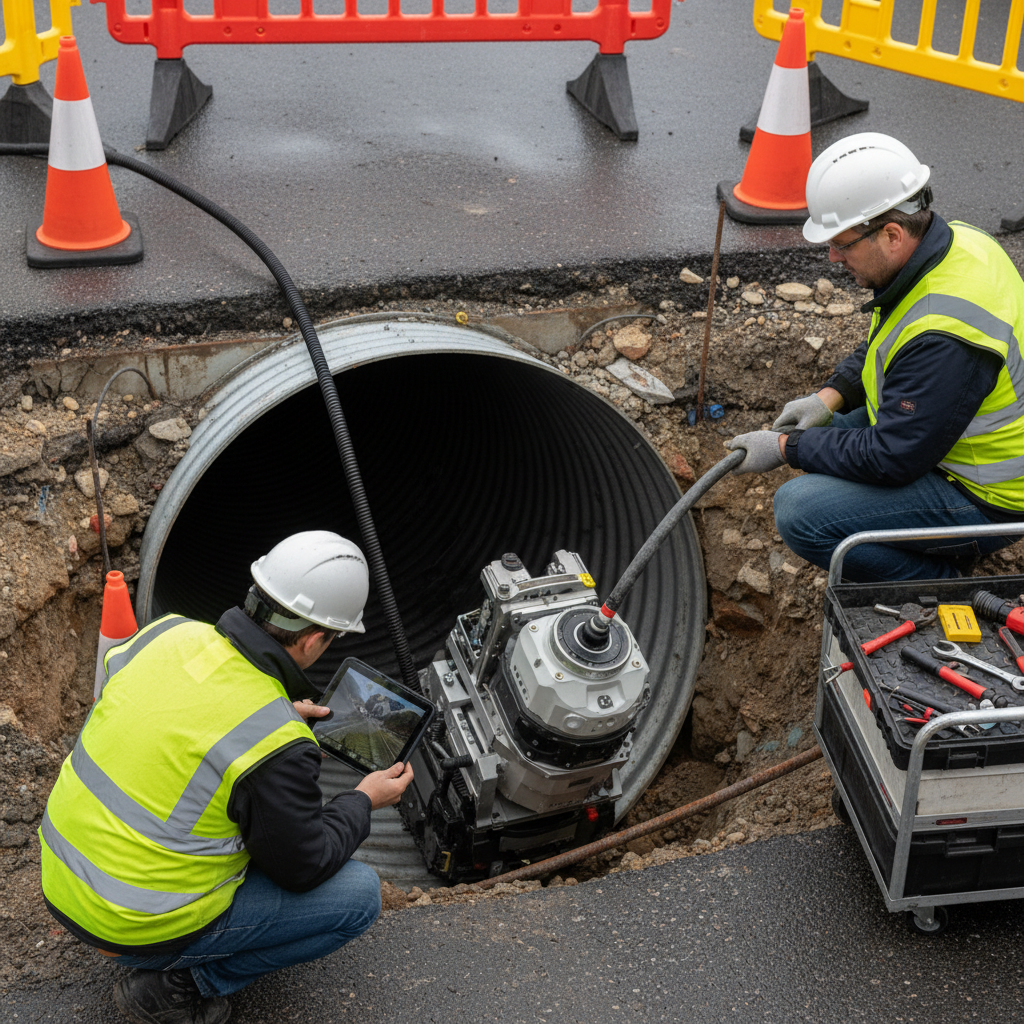 CCTV Drainage Camera Repair in New Zealand