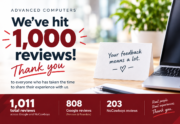 ACL celebrating 1000 reviews